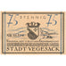Germania, Vegesack, 75 Pfennig, 1921-12-01, SPL