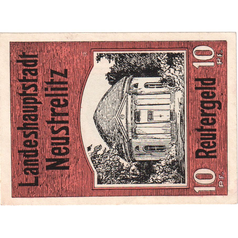 Germania, Neustrelitz, 10 Pfennig, 1922-01-31, SPL