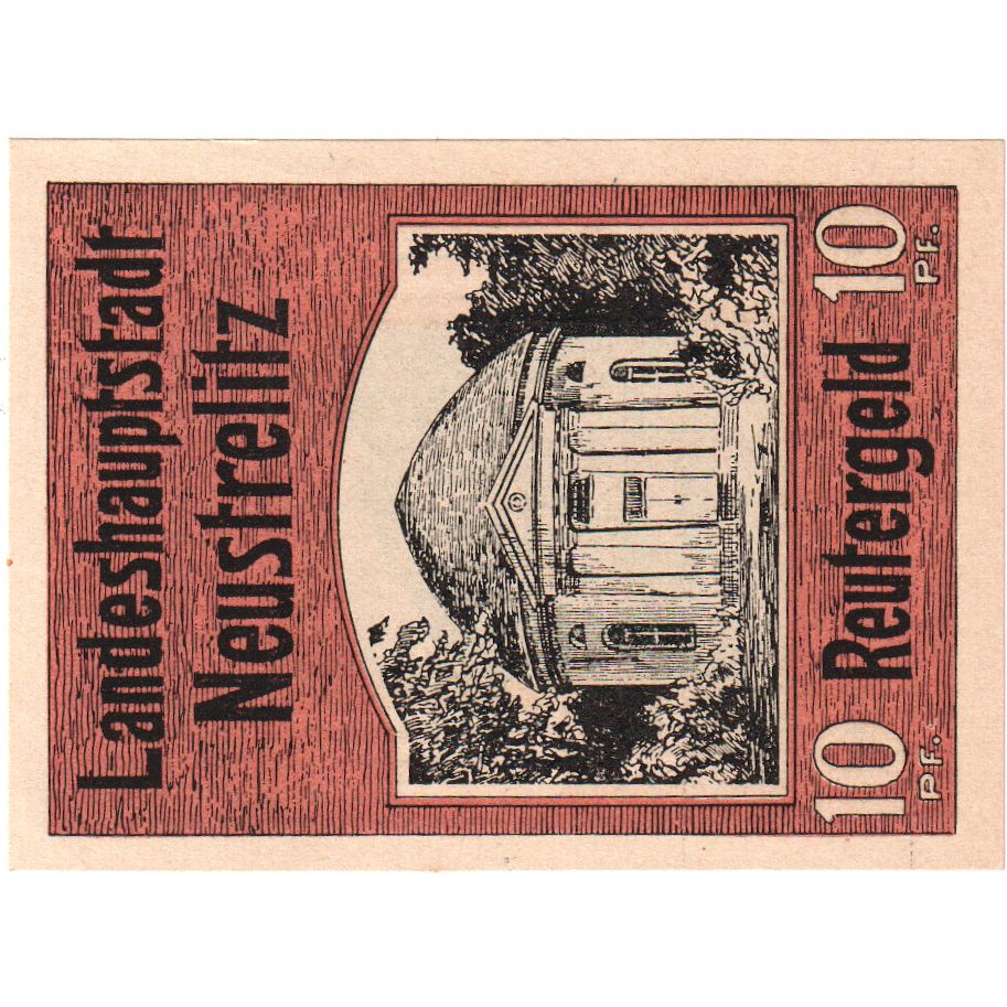 Germania, Neustrelitz, 10 Pfennig, 1922-01-31, SPL