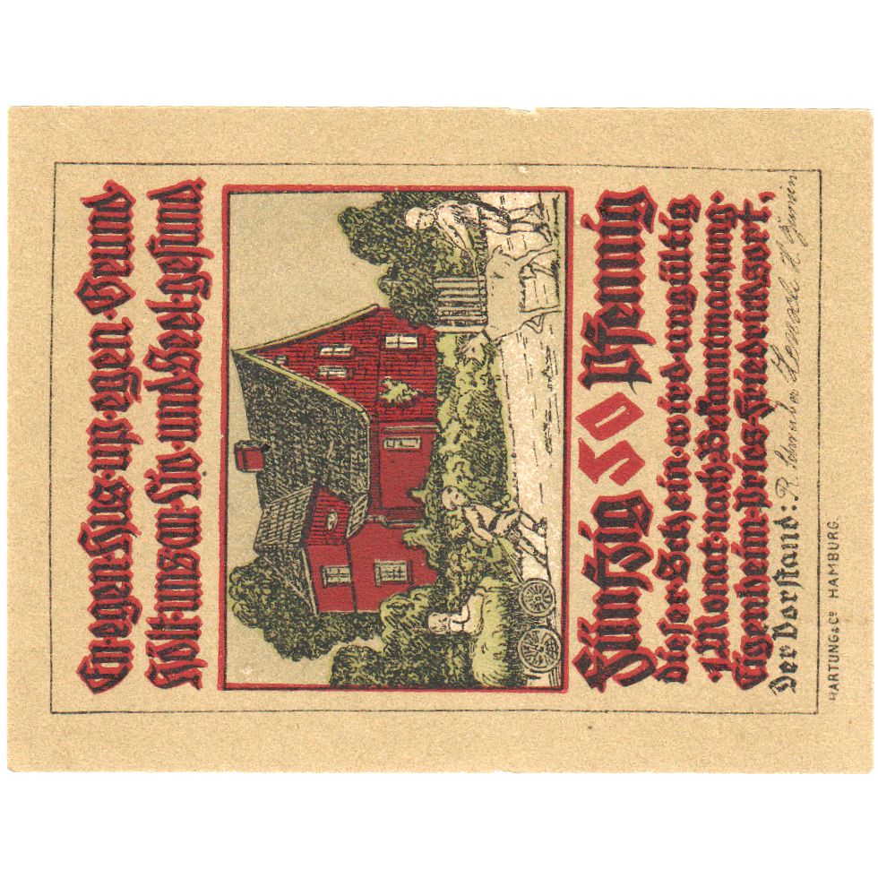 Germany, Pries-Friedrichsort, 50 Pfennig, UNC(63)