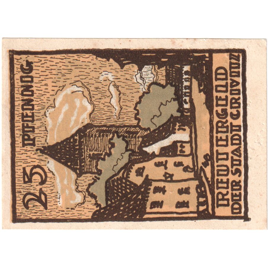 Germany, Crivitz, 25 Pfennig, 1922-05-31, UNC(63)