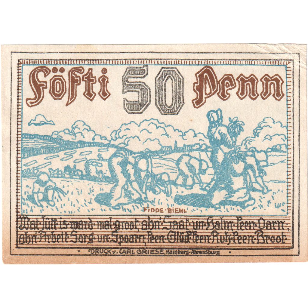 Deutschland, Stormarn, 50 Pfennig, 1920-06-24, SS