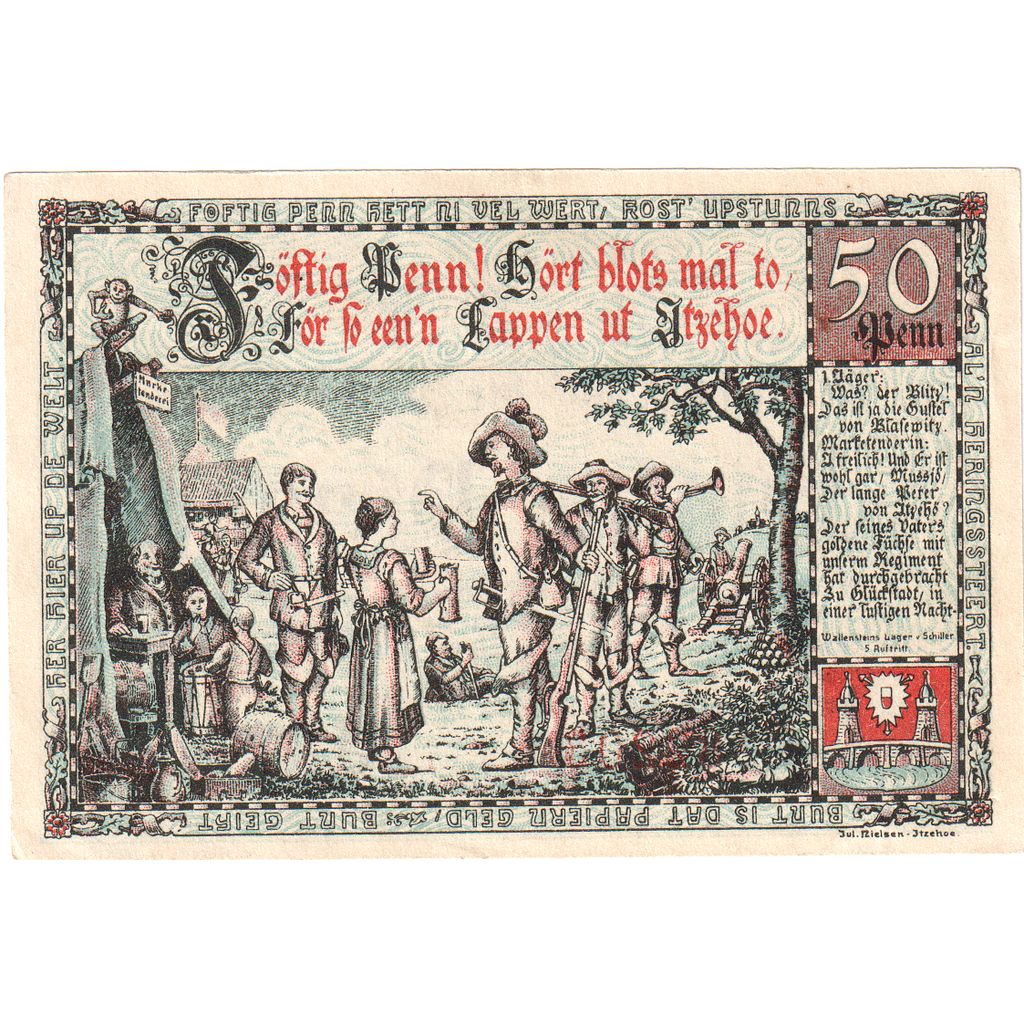 Deutschland, Itzehoe, 50 Pfennig, 1920-08-02, UNZ-