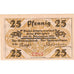 Allemagne, Klein-Nordende-Lieth, 25 Pfennig, 1921-12-31, SPL