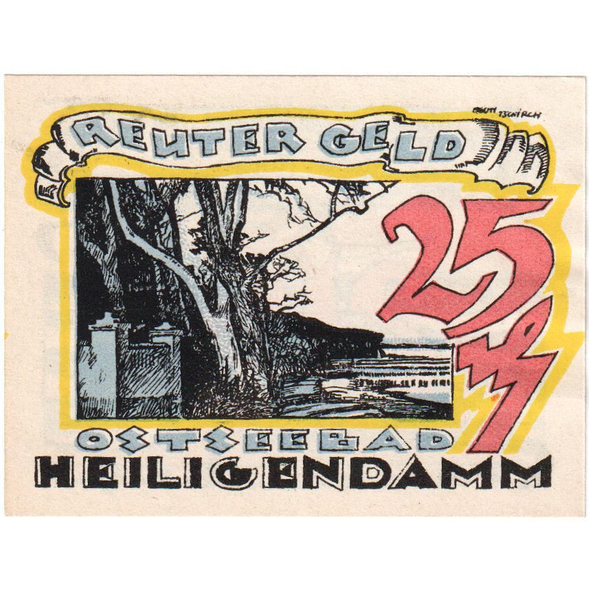 Deutschland, Heiligendamm, 25 Pfennig, 1922-02-28, UNZ-