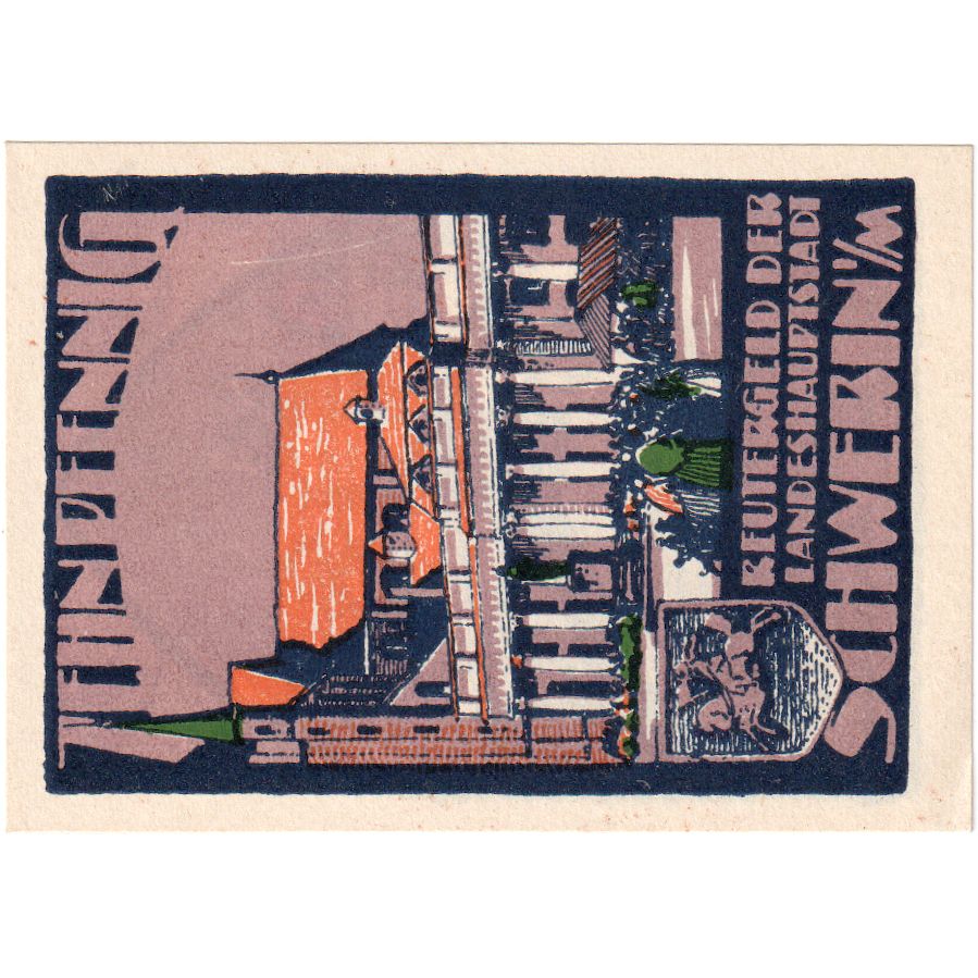 Deutschland, Schwerin, 10 Pfennig, 1922-05-31, UNZ-