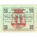 Deutschland, Pitschen, 50 Pfennig, 1921-12-31, UNZ-