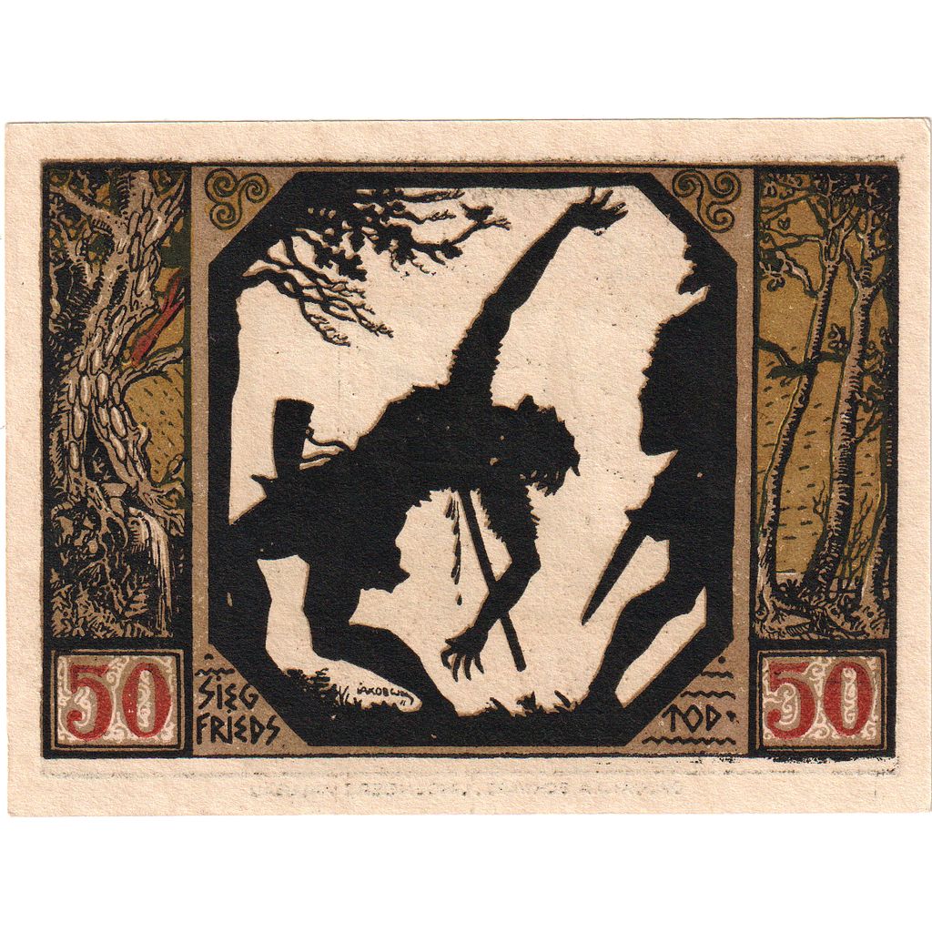 Deutschland, Xanten, 50 Pfennig, 1921-12-31, UNZ-