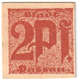 Deutschland, Passau, 2 Pfennig, UNZ-