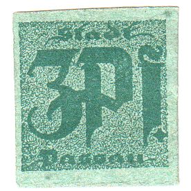 Deutschland, Passau, 3 Pfennig, UNZ-