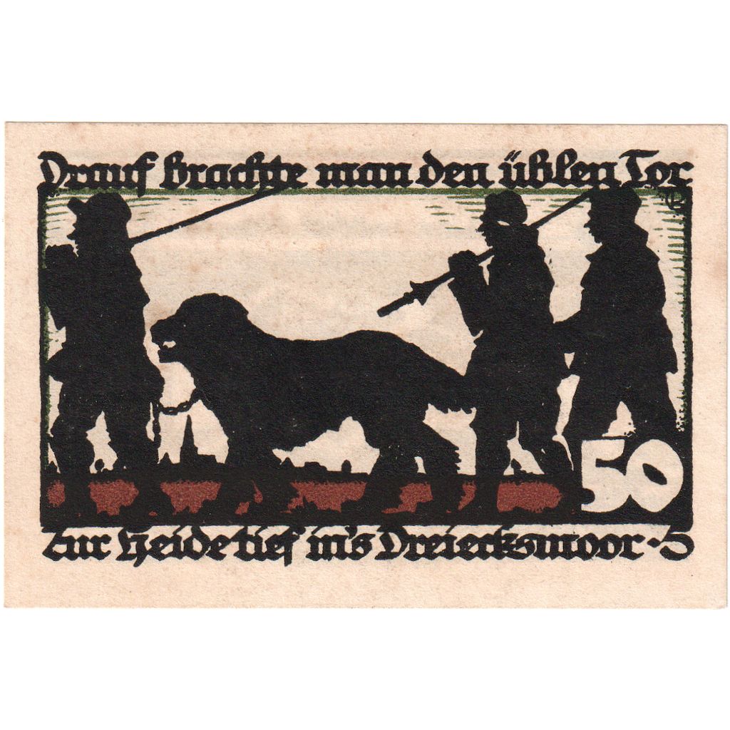 Deutschland, Vechta, 50 Pfennig, 1922-03-15, UNZ-
