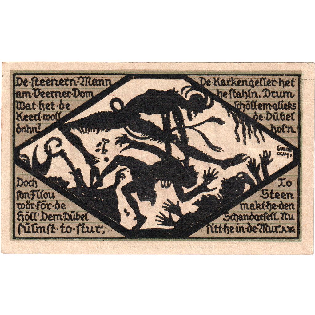 Germany, Verden, 75 Pfennig, 1923-01-01, UNC(63)