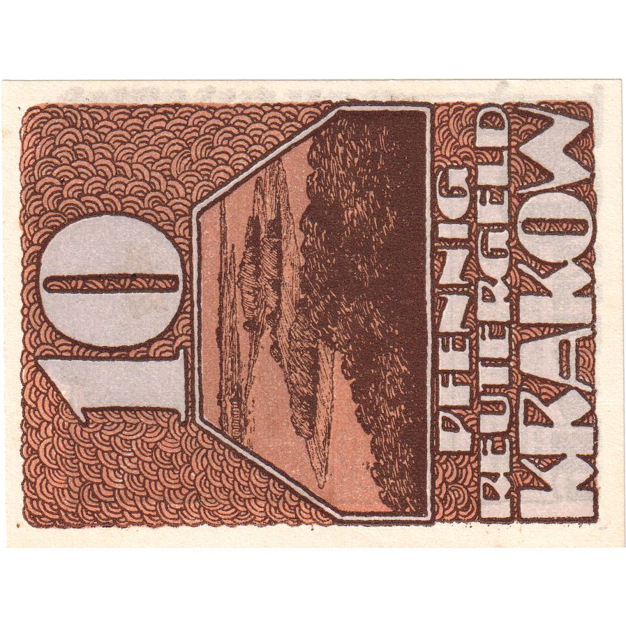 Alemanha, Krakow, 10 Pfennig, 1922-05-31, UNC(63)