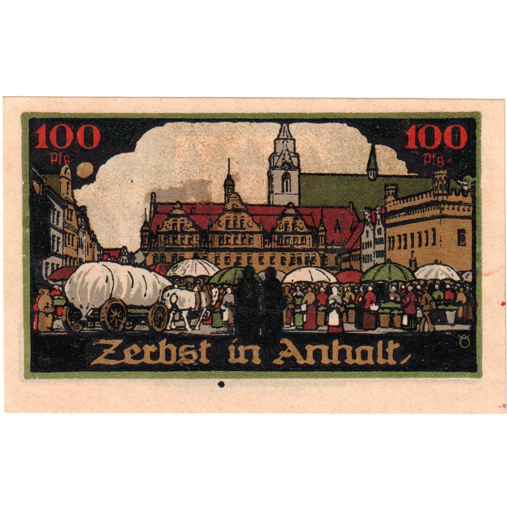 Deutschland, Zerbst, 100 Pfennig, 1921-07-01, UNZ-
