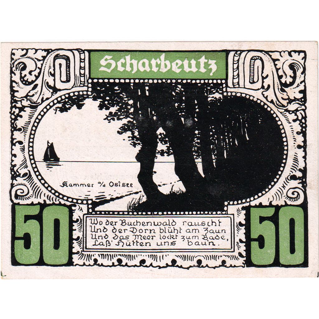 Duitsland, Plön, 50 Pfennig, SPL