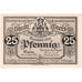 Niemcy, Greiz, 25 Pfennig, 1921-09-05, UNC(63)
