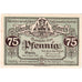 Niemcy, Greiz, 75 Pfennig, 1921-09-05, UNC(63)