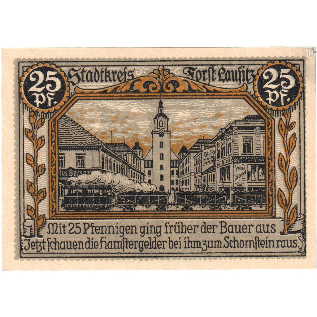 Alemanha, forst, 25 Pfennig, 1921-07-01, UNC(63)