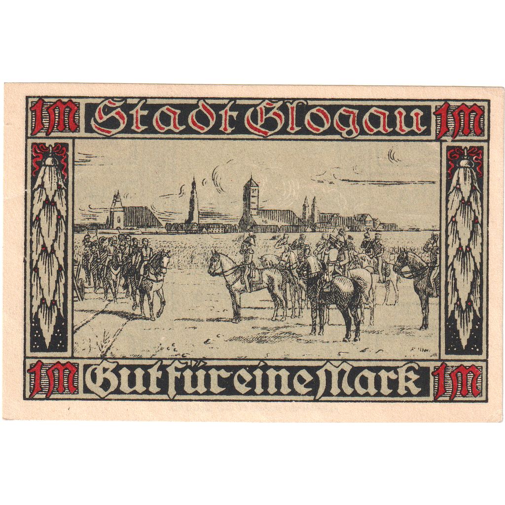 Deutschland, Glogau, 1 Mark, 1920-12-01, UNZ-