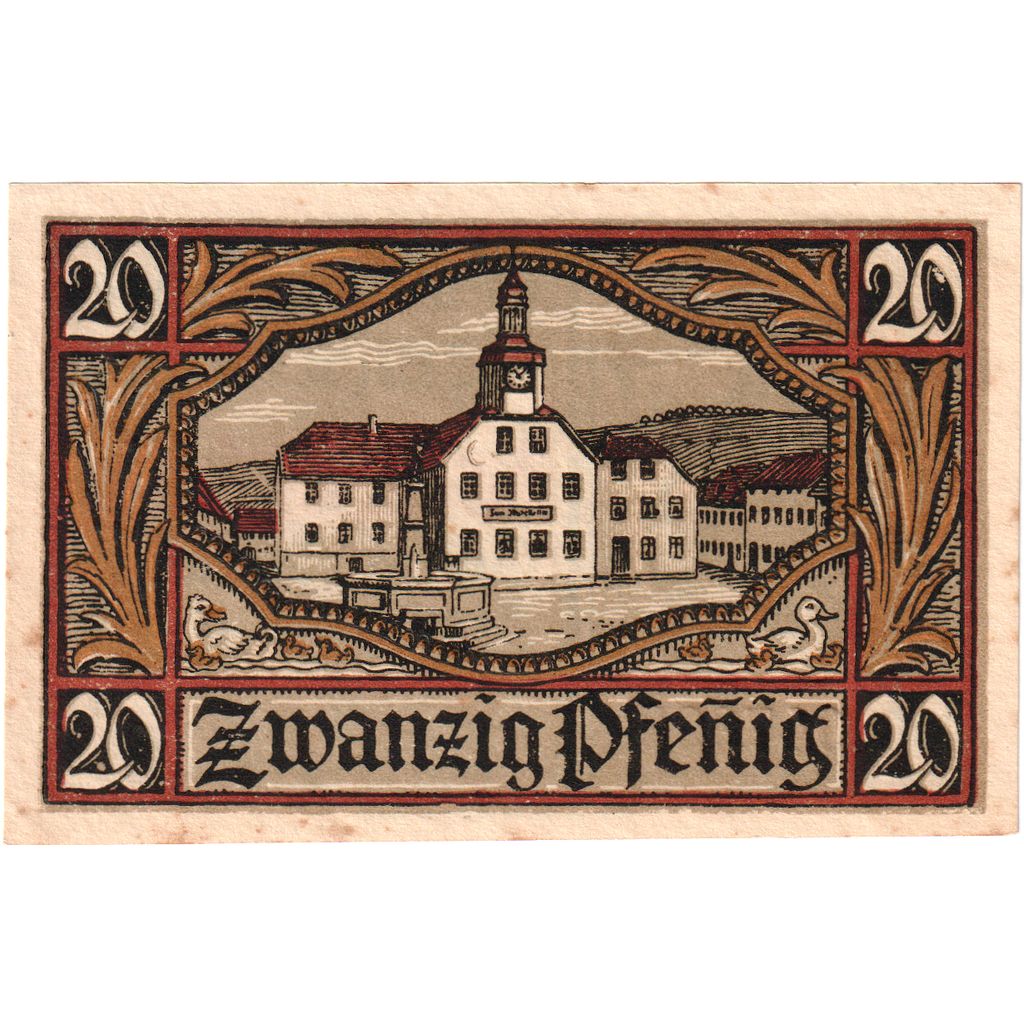 Deutschland, Remda, 20 Pfennig, 1921-07-01, VZ