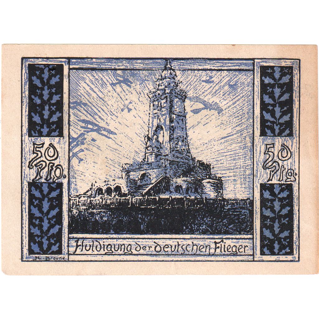 Deutschland, Frankenhausen, 50 Pfennig, 1921-07-31, VZ