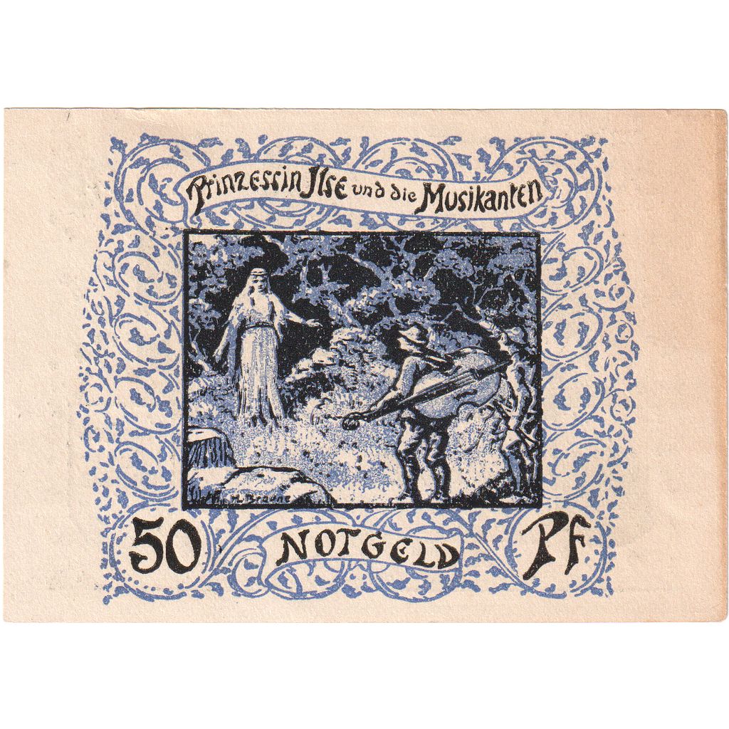 Deutschland, Frankenhausen, 50 Pfennig, 1921-07-31, VZ