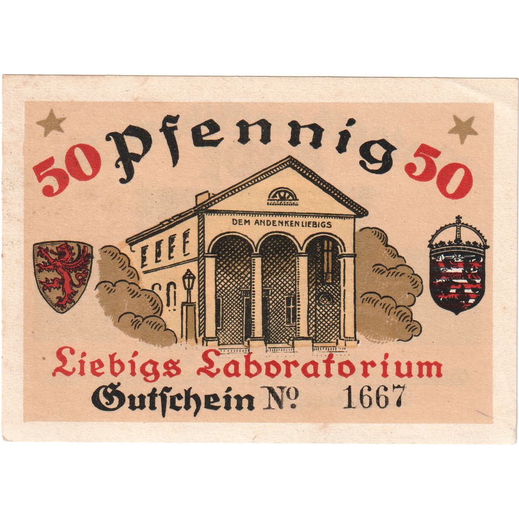 Allemagne, Giessen, 50 Pfennig, 1921-07-04, SUP