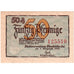 Niemcy, Glashutte, 50 Pfennig, 1921-08-01, UNC(63)