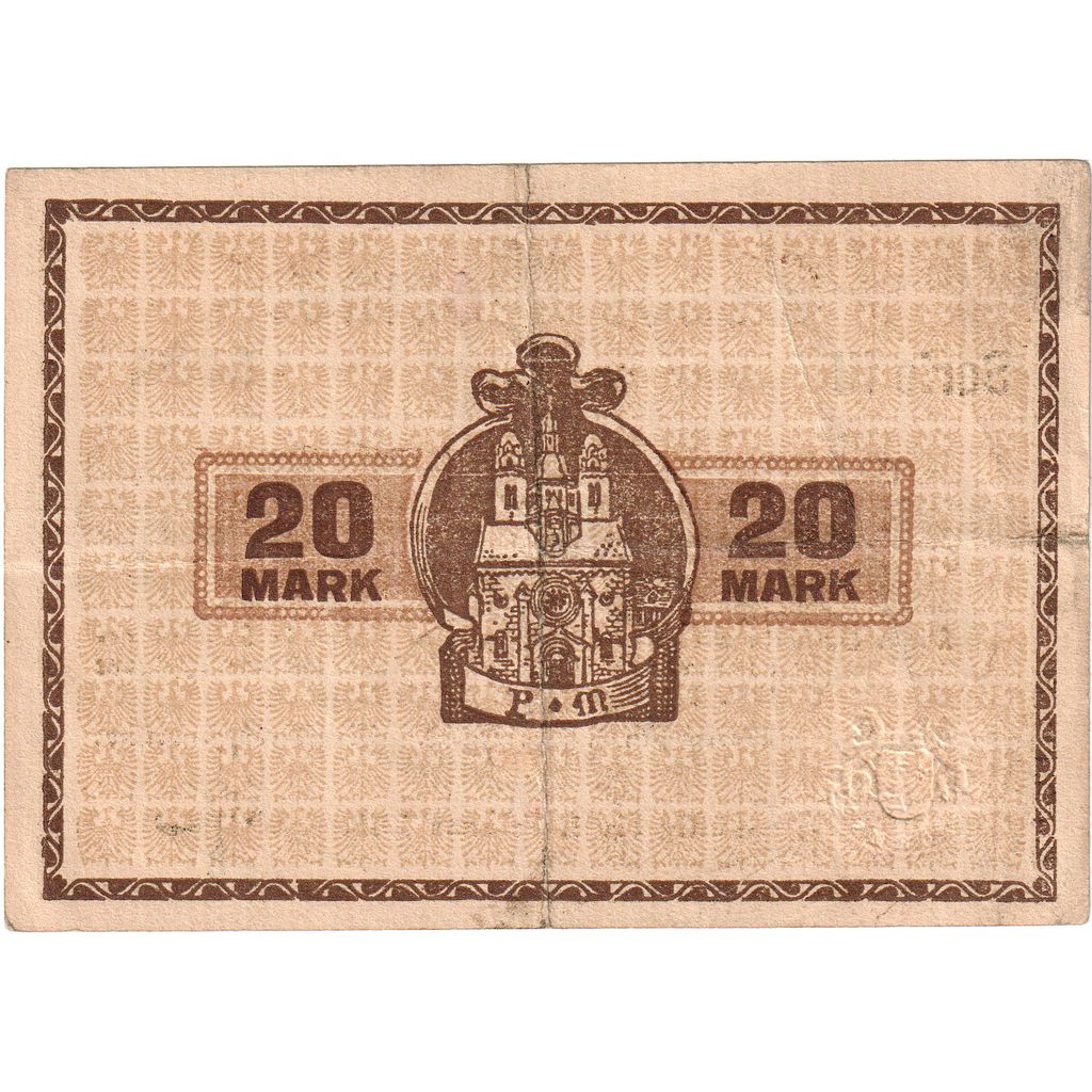 Duitsland, Worms, 20 Mark, 1919-02-01, TTB