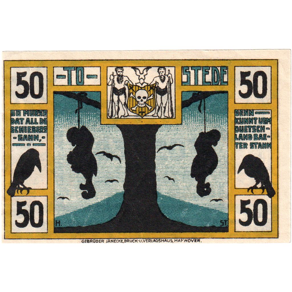 Duitsland, Tostedt, 50 Pfennig, SPL