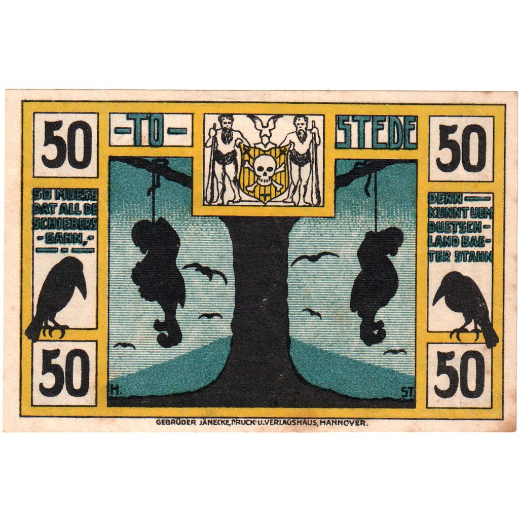 Alemania, Tostedt, 50 Pfennig, SC