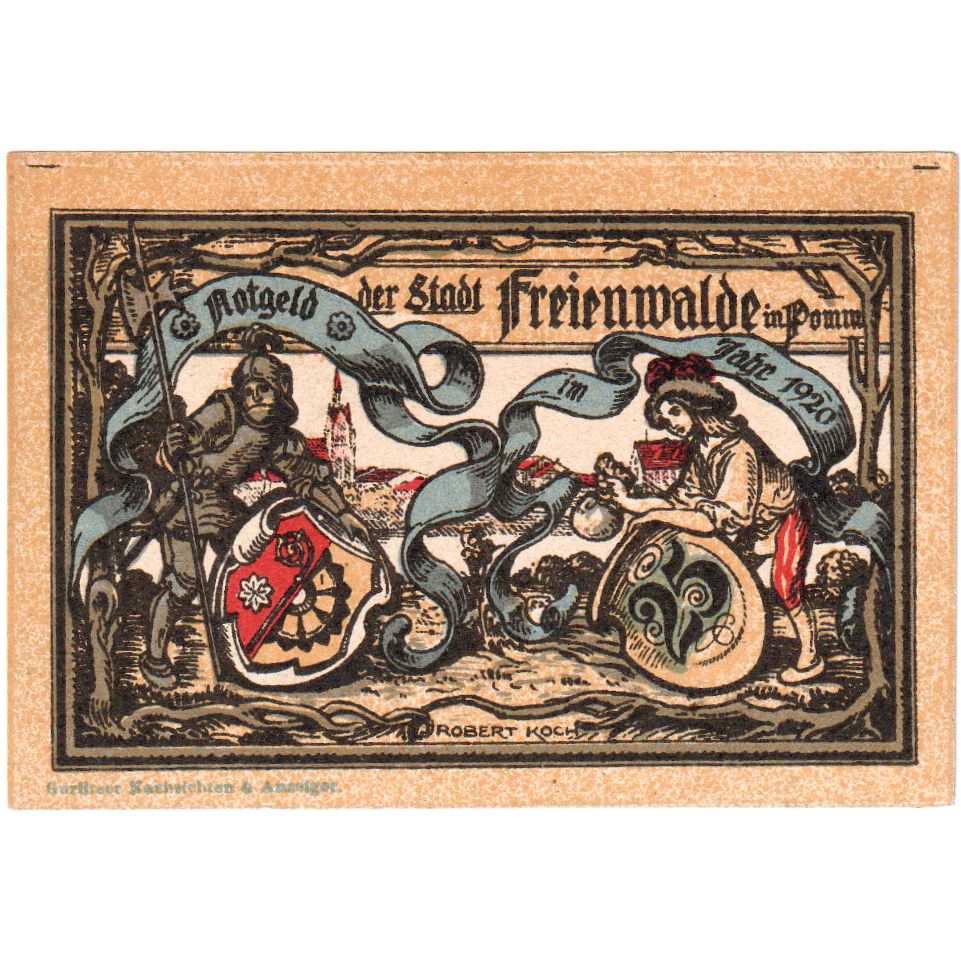 Duitsland, Freienwalde, 25 Pfennig, SPL