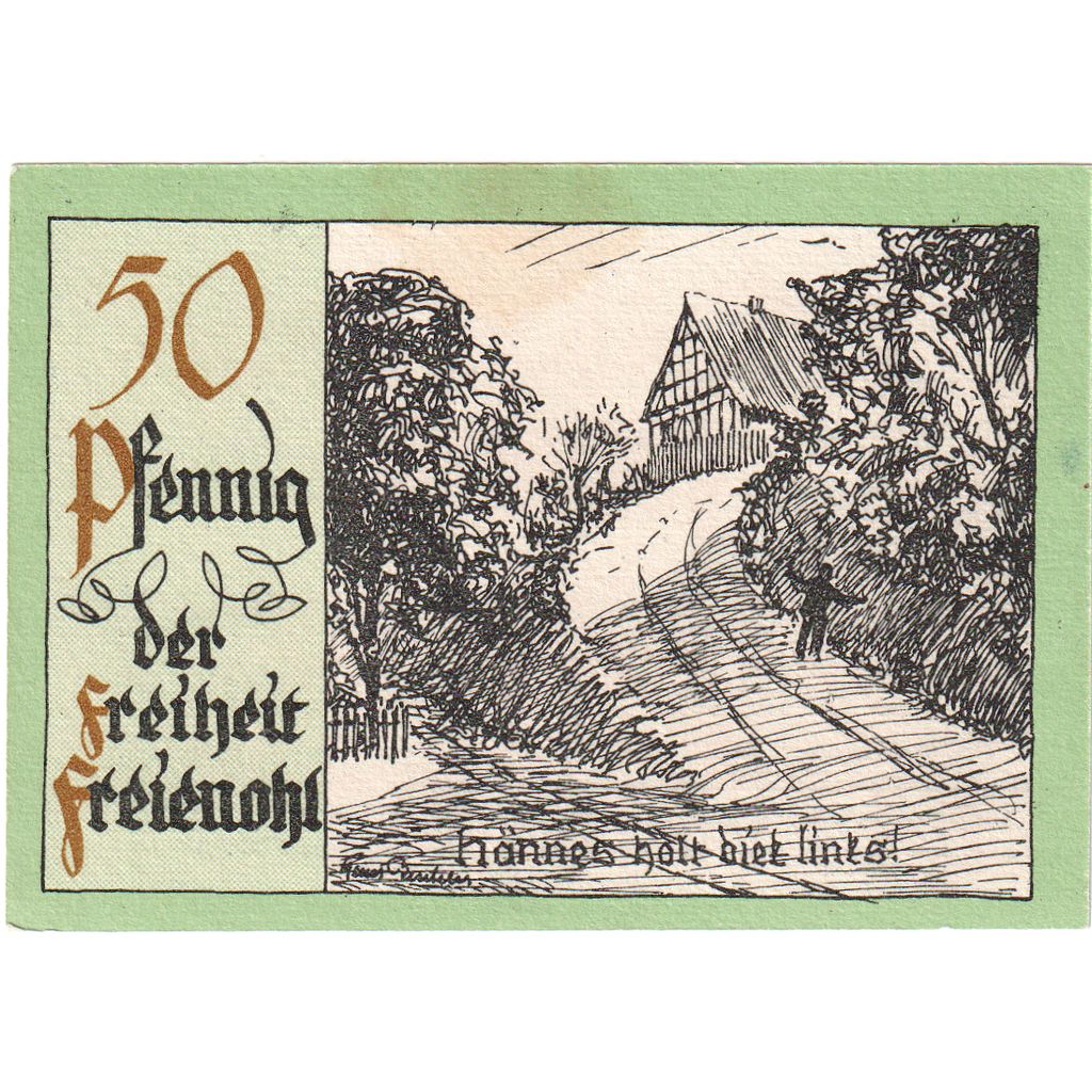 Alemania, Freienohl, 50 Pfennig, SC