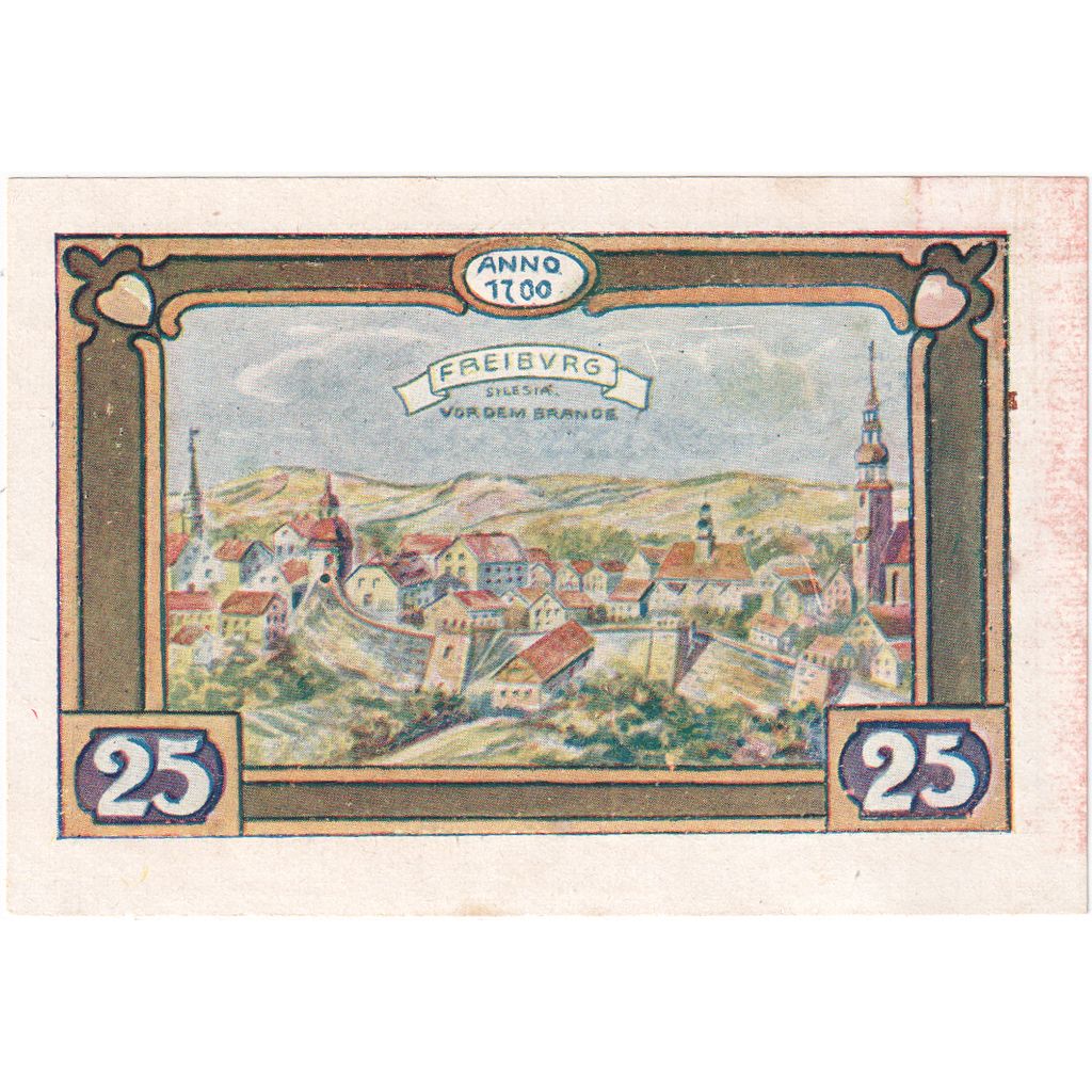Alemania, Freiburg, 25 Pfennig, SC