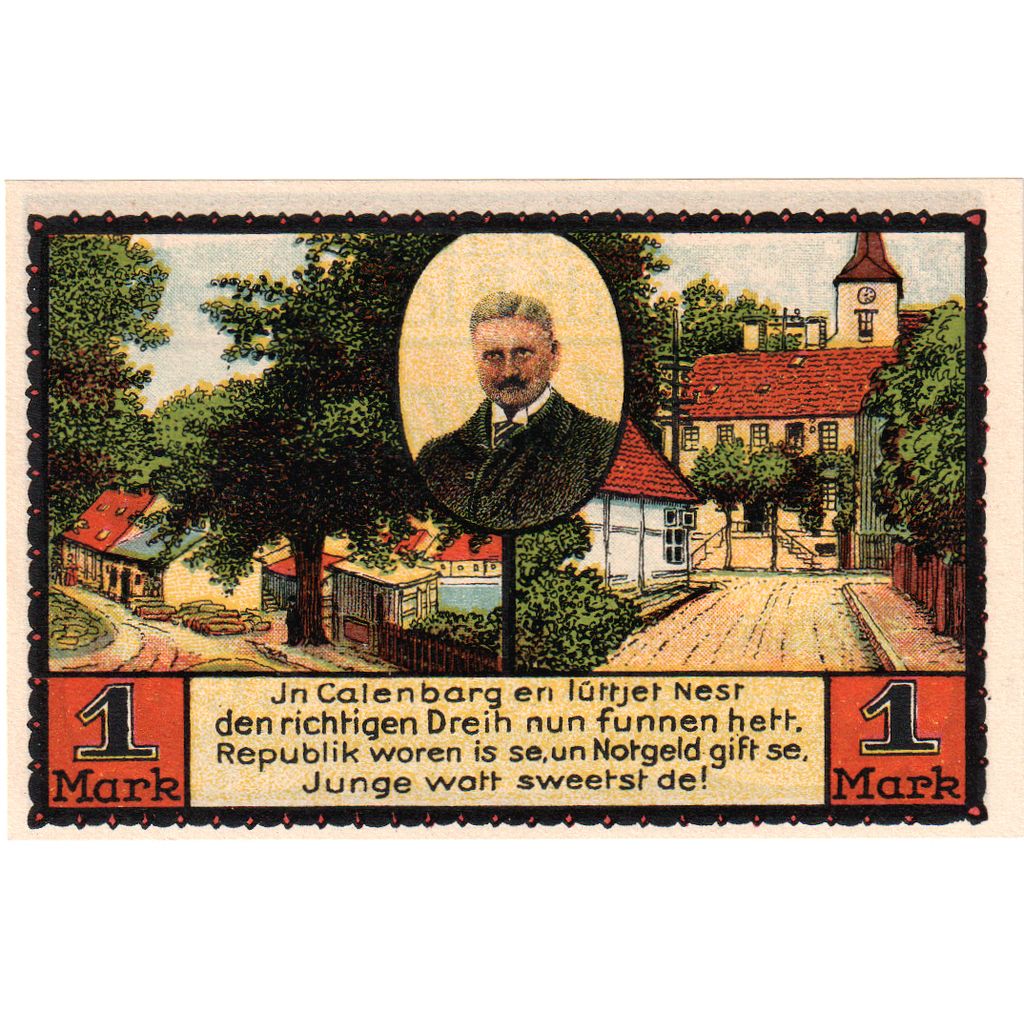 Allemagne, Eldagsen, 1 Mark, 1922-02-01, SPL