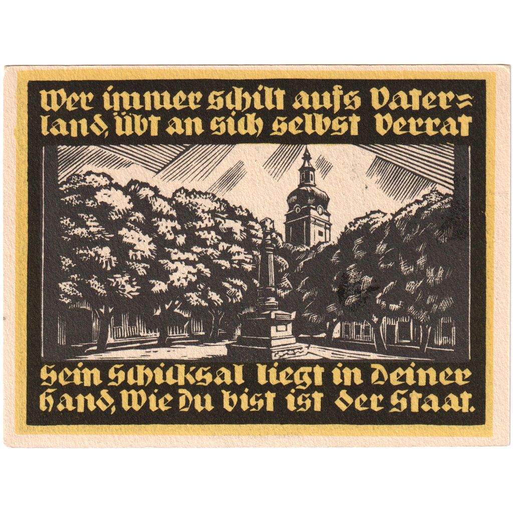 Deutschland, Genthin, 2 Mark, 1921-07-01, UNZ-