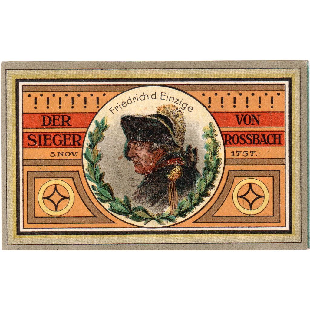 Niemcy, Rossbach, 50 Pfennig, UNC(63)