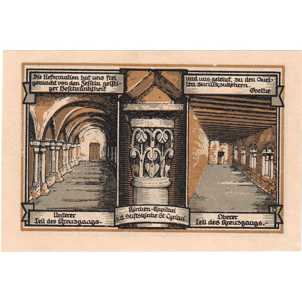 Duitsland, Gernrode-Harz, 50 Pfennig, 1921-05-09, SPL