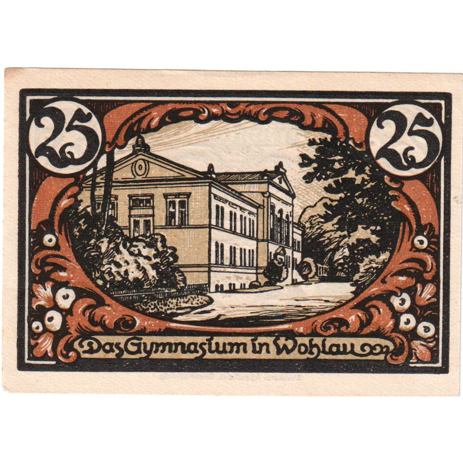 Duitsland, Wohlau, 25 Pfennig, SPL
