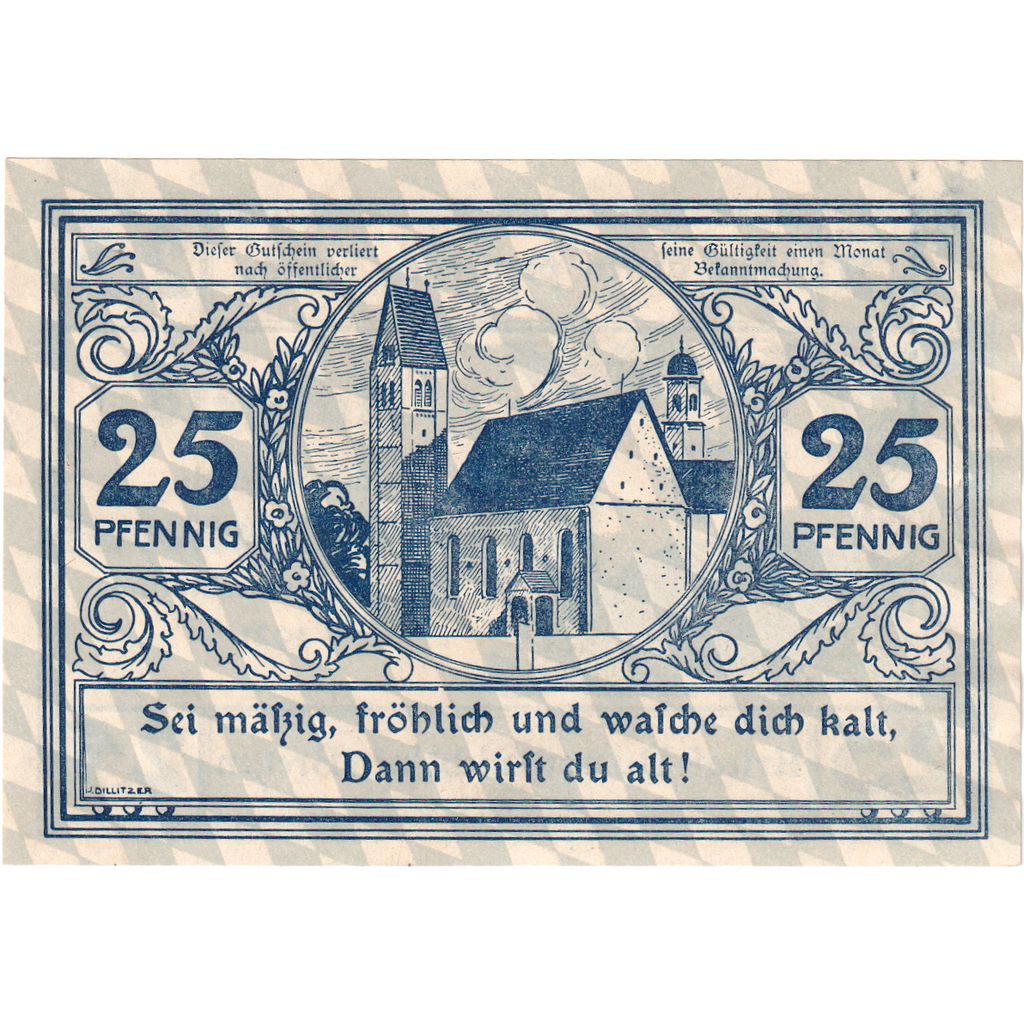 Duitsland, Bad Wörishofen, 25 Pfennig, SPL