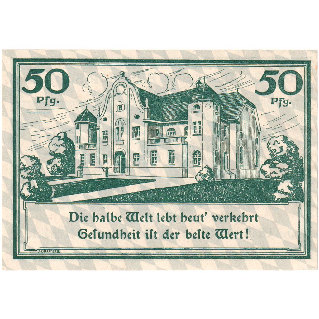 Duitsland, Bad Wörishofen, 50 Pfennig, SPL