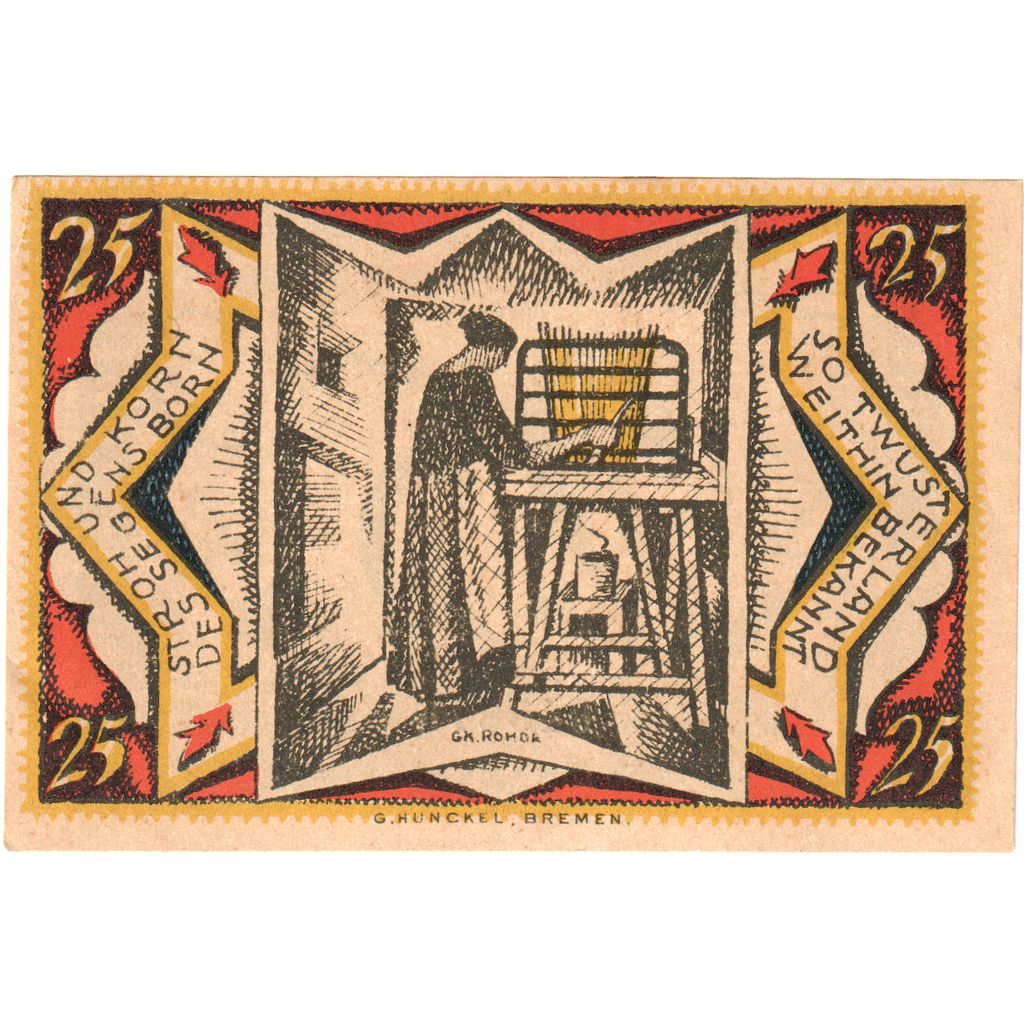 Germania, Twistringen, 25 Pfennig, 1921-09-01, SPL