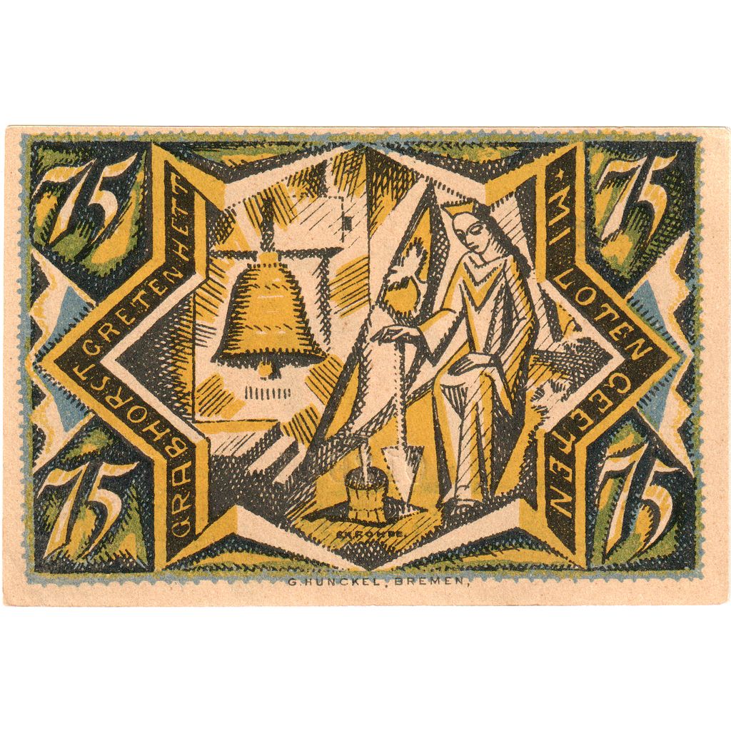 Germania, Twistringen, 75 Pfennig, 1921-09-01, SPL