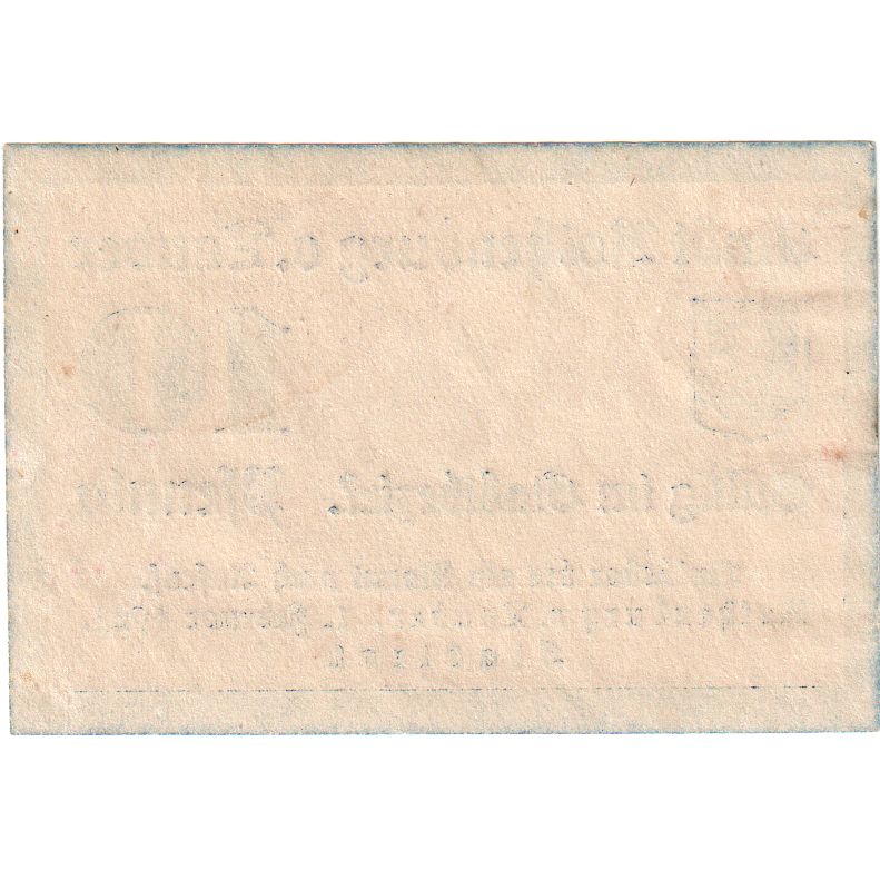 Germany, Rothenburg, 10 Pfennig, 1921-02-01, UNC(63)