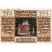 Germany, Rotenburg i Hann, 75 Pfennig, AU(55-58)
