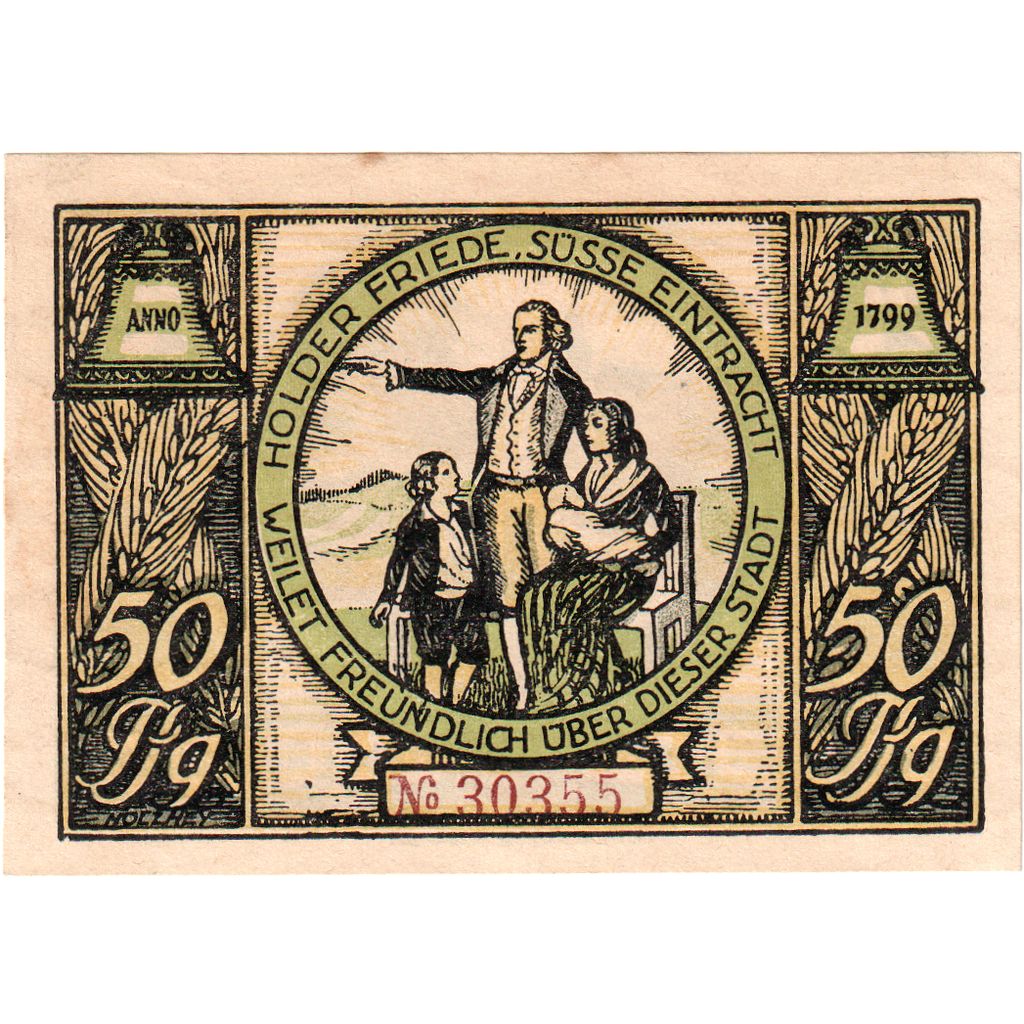 Duitsland, Rudolstadt, 50 Pfennig, 1922-01-01, SUP