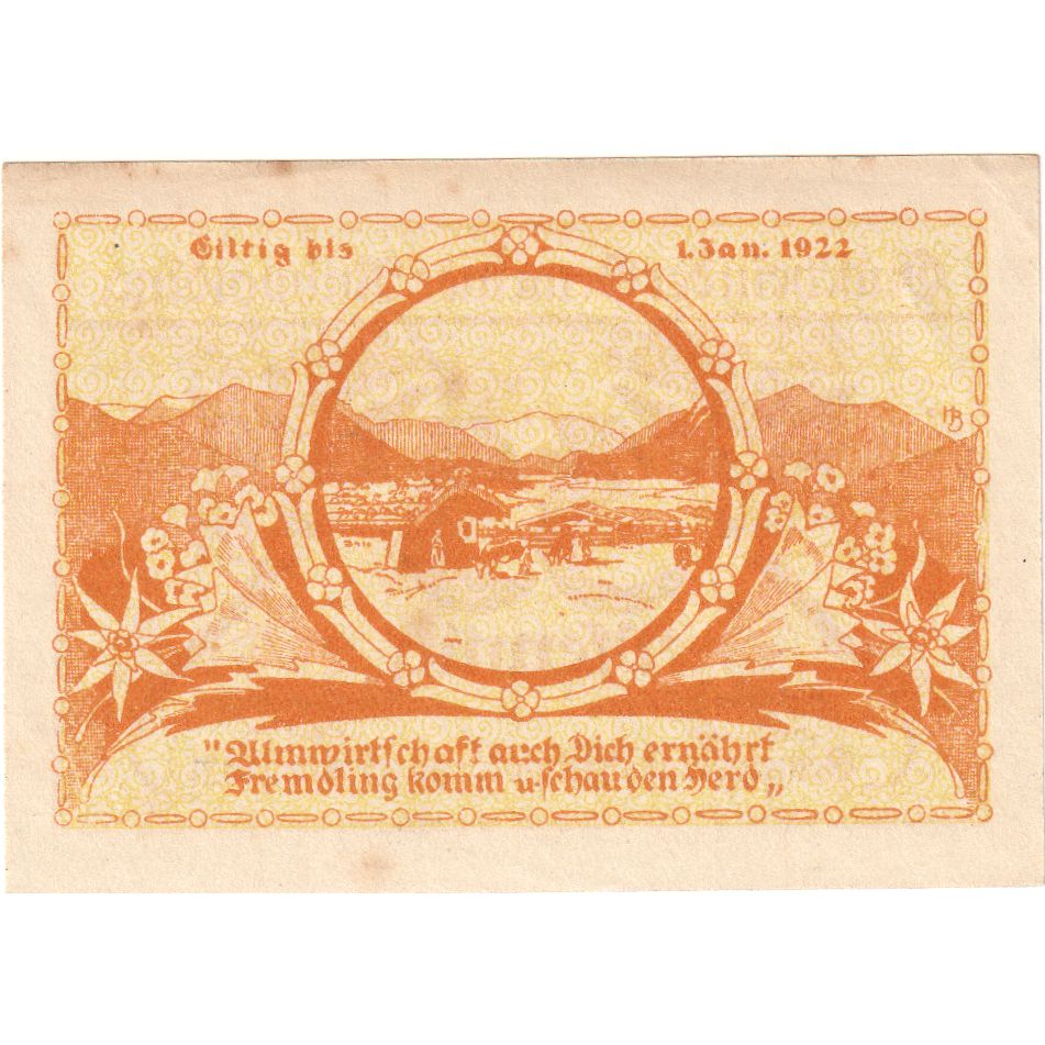 Germania, Ruhpolding, 35 Pfennig, 1922-01-01, SPL