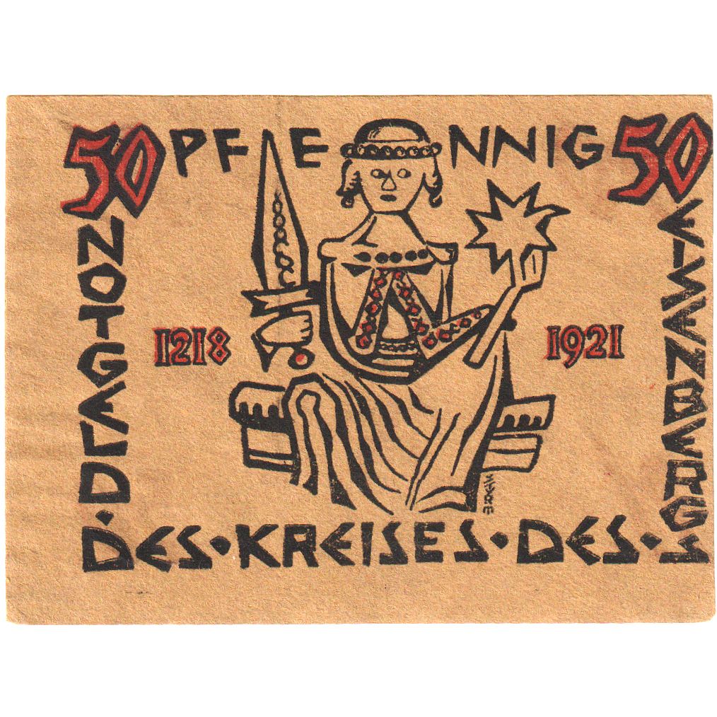 Germany, Eisenberg, 50 Pfennig, 1921-05-15, UNC(63)
