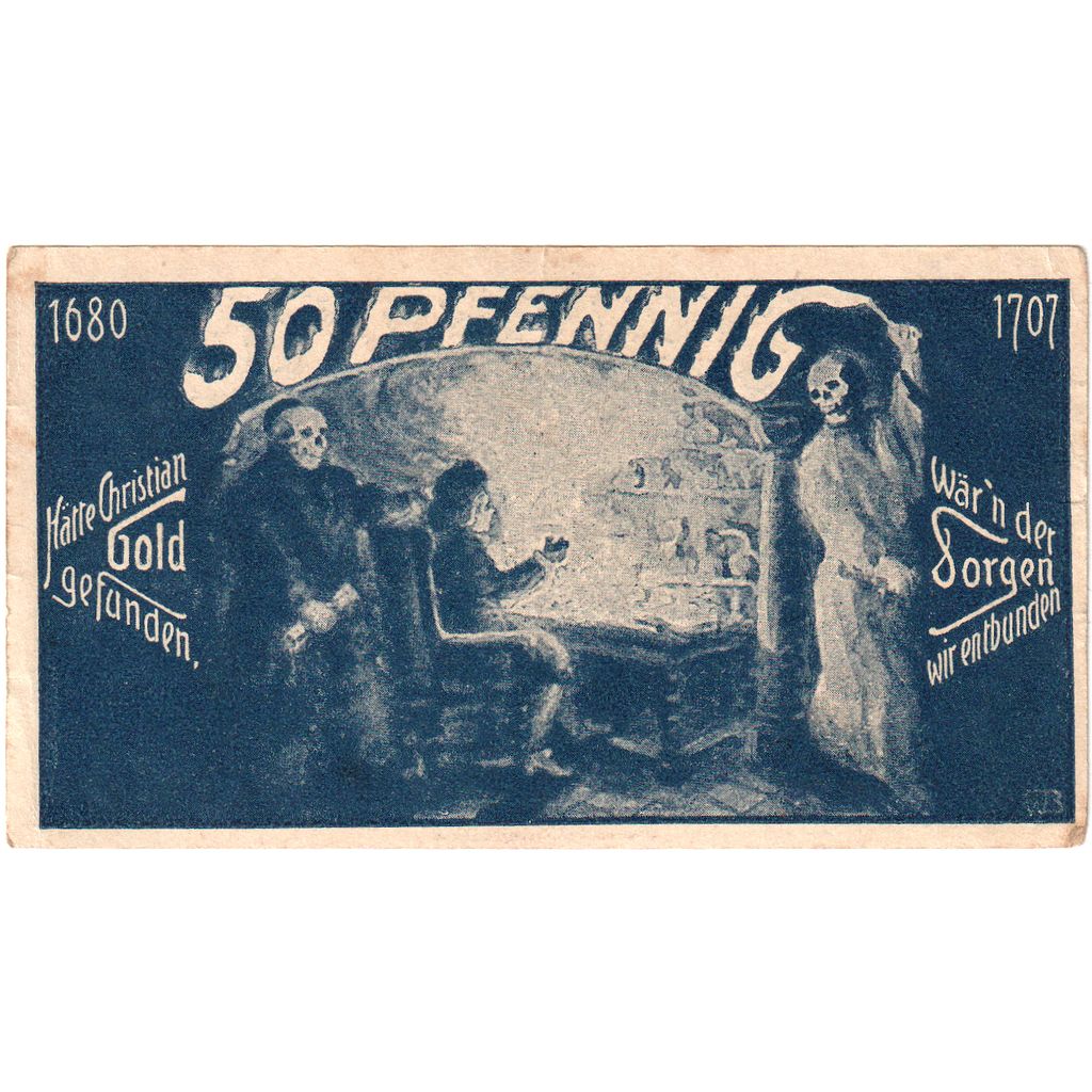 Allemagne, Eisenberg, 50 Pfennig, SPL