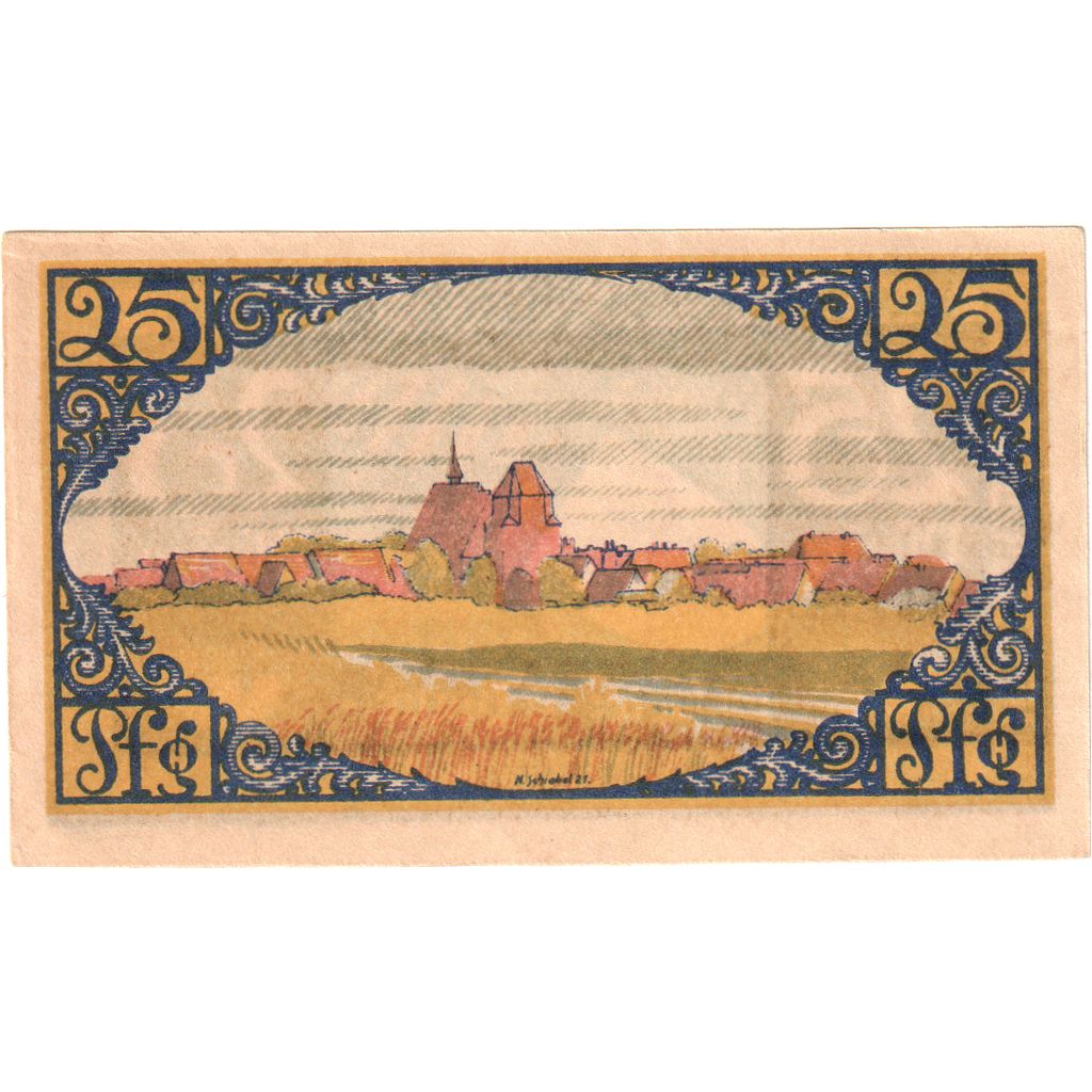 Deutschland, Brehna, 25 Pfennig, UNZ-